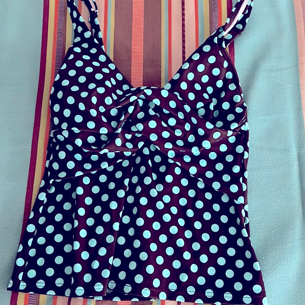 Polka Dot Venus Tankini Top 4